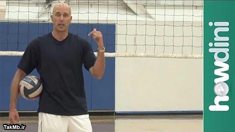 آموزش تکنیک پاس دادن در والیبال توسط جان اسپارو