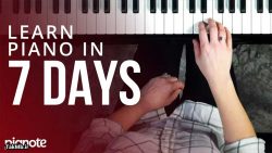 آموزش پیانو در 7 روز