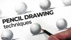 آموزش تکنیک های طراحی در نقاشی سیاه قلم